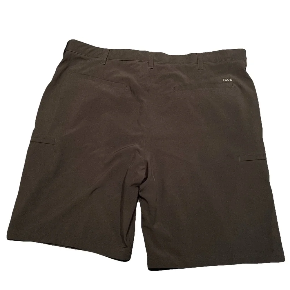 Izod Golf Men's Size‎ 40 Black Shorts Dress Lightweight 6 Pockets